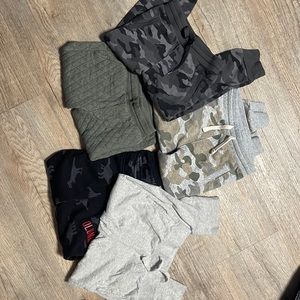 Lot of 3T boys jogger style sweat pants - 3 old navy, 1 babygap 1 oshkosh